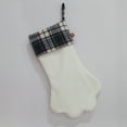 thumbnail image 4 of Christmas Stocking Cute Cat Paw Snowflake Xmas Tree Christmas Hanging Stocking, 4 of 9