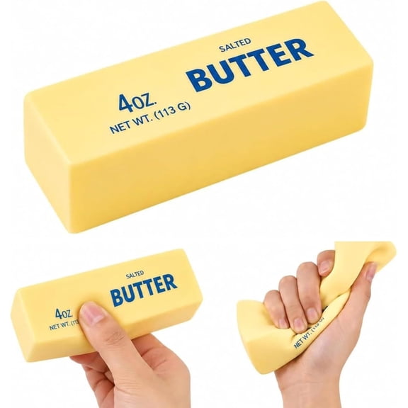 Butter Squishy Stress Relief – Slow Rising Soft Foam Fidget