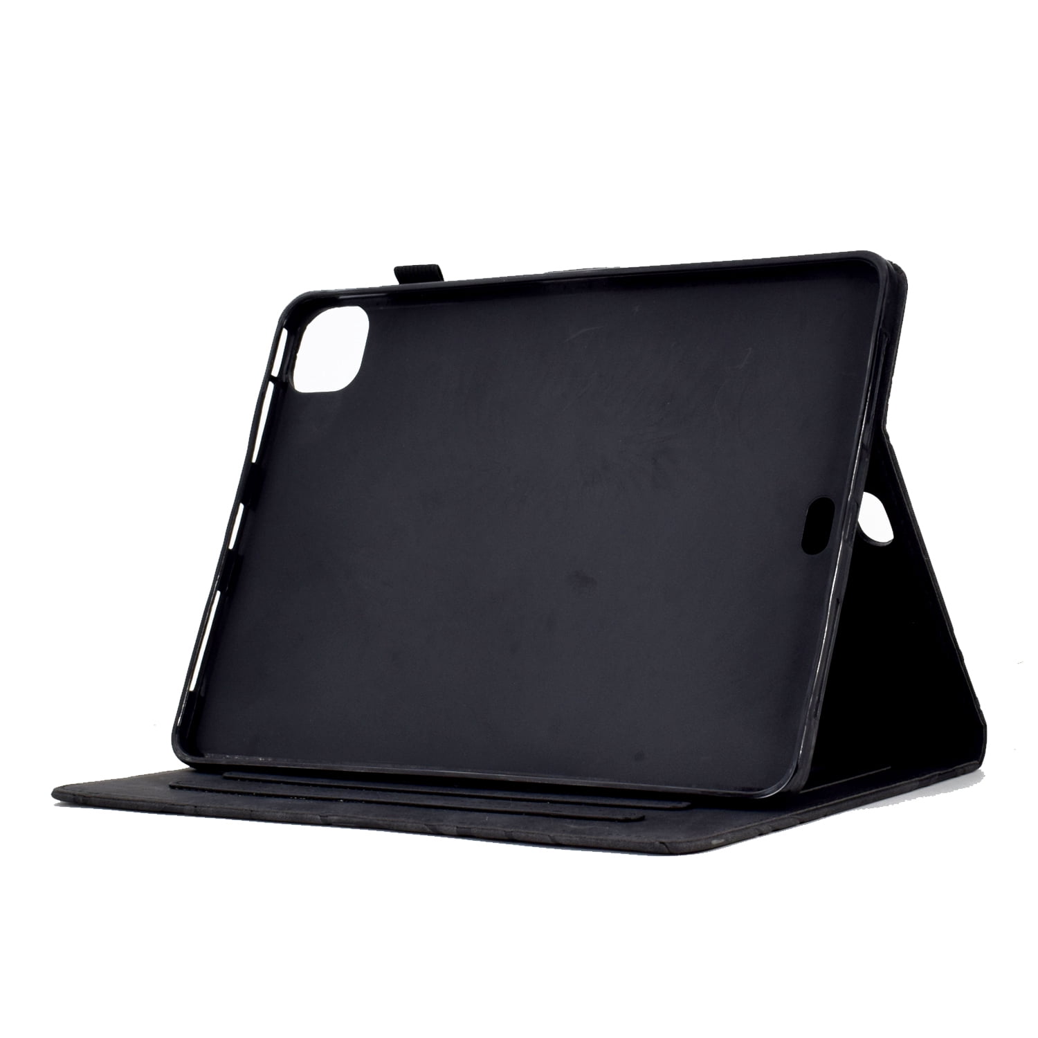 Decase Case for Apple iPad Pro 11-inch (M4) 2024 with Stand/Pencil Holder/Pockets,PU Leather Multi-Angle Viewing Stand Flip Case with Card Slot, Magnetic Clasp for iPad Pro 11-inch (M4) 2024,Black