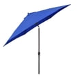 thumbnail image 3 of Astella 11' Aluminum Market Umbrella With Crank Lift in Polyester Pacific Blue, 3 of 8
