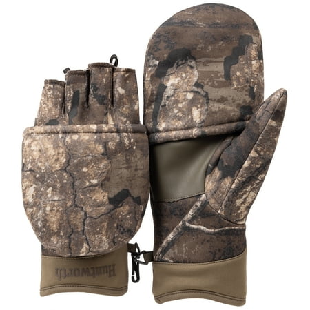 Hunworth Men s Scout Heat Boost™ Lined Hunting Pop Top Glove (RealTree Timber®)- Size L/XL