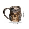 thumbnail image 4 of Billuyoard Taza de café de acero inoxidable con asa, taza Retro Punk, botella de bebidas, accesorios de regalo para bodas y vacaciones Barra de herramientas, 4 of 6