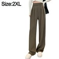 thumbnail image 2 of Women's Curvy Fit Gabardine Bootcut Dress Pants, 2 of 5