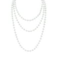 thumbnail image 1 of WORGEOUS Tinksky 1.5m Fashion Faux Pearls Collar Collar de perlas largas para mujeres Fiesta de disfraces (blanco), 1 of 7