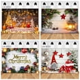 thumbnail image 3 of Telón de fondo de madera de Navidad, regalo de bola, tablones de corona de pino, tablero, fiesta de año nuevo, fondos fotográficos de bebé, sesión fotográfica, estudio fotográfico, 3 of 4