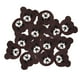 thumbnail image 1 of Botones de oso 50 piezas colores marrones 2 agujeros botones de para manualidades, botones de para manualidades, botones decorativos, 1 of 9