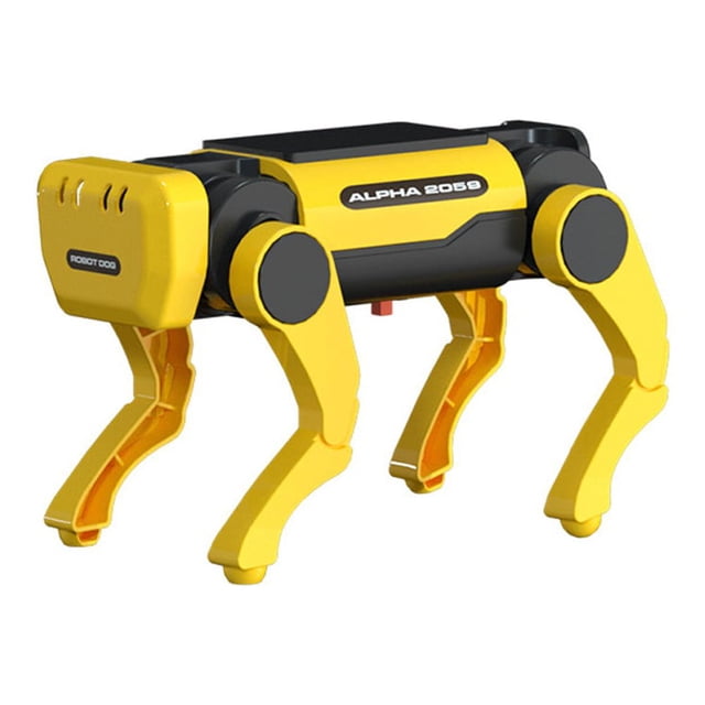 Amdohai Self-Install DIY Gadgets Technological Gizmos Intelligent Robot Dog Robot Cattle Toys Solar Powered Educational