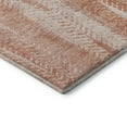 thumbnail image 4 of Addison Rugs Mayfield Washable Transitional Stripes Coral Rectangle Rug, 3' x 5', 4 of 6