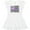 AA-White, variant on Inktastic Epilepsy Awareness Purple Ribbons and Flag Gift Baby Girl Dress
