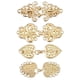 thumbnail image 5 of 4 piezas suéter chal boca clips cárdigan collar clips aleación oro Yuyangstore, 5 of 8