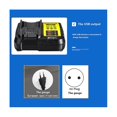 thumbnail image 5 of Reemplazo para cargador Dew Dewei Dcb112/105 Puede cargar batería de litio de 10,8-14,4-20v Enchufe europeo, 5 of 5