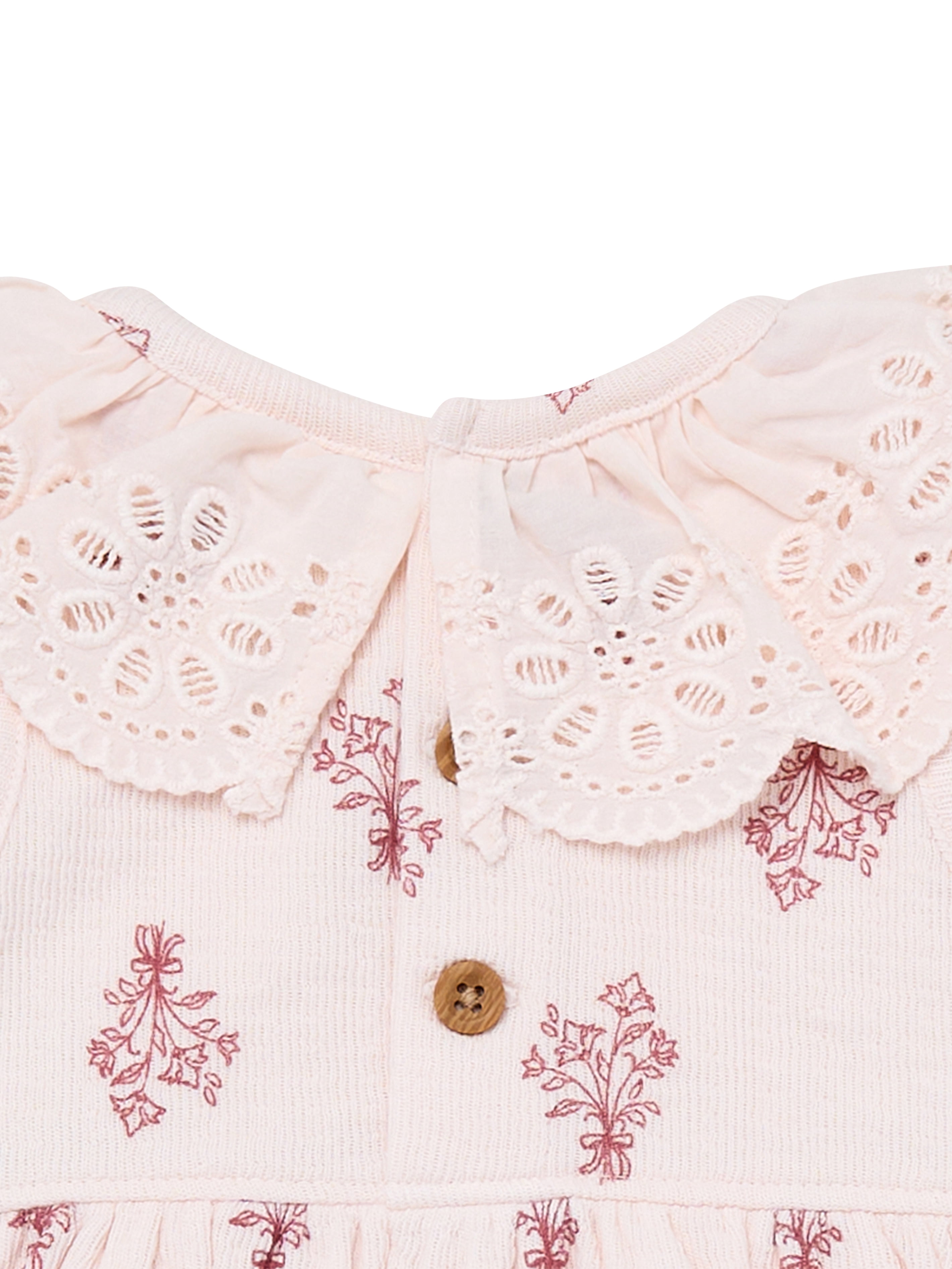 Modern Moments by Gerber Baby Girl Cotton Ruffle Novelty Lace Bubble Romper, Sizes 0/3 Months - 24 Months