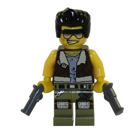 LEGO Minifigure - Monster Fighters - FRANK ROCK with Dual Pistols