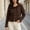 A1-Brown, variant on Ruffle Cardigan Sweaters for Women Fall Outfits for Women Winter Clothes Solid Color Soft Casual Open Front Fashion Clothing Knit Cardigans Oversized Long Sleeve Pearl Button Down