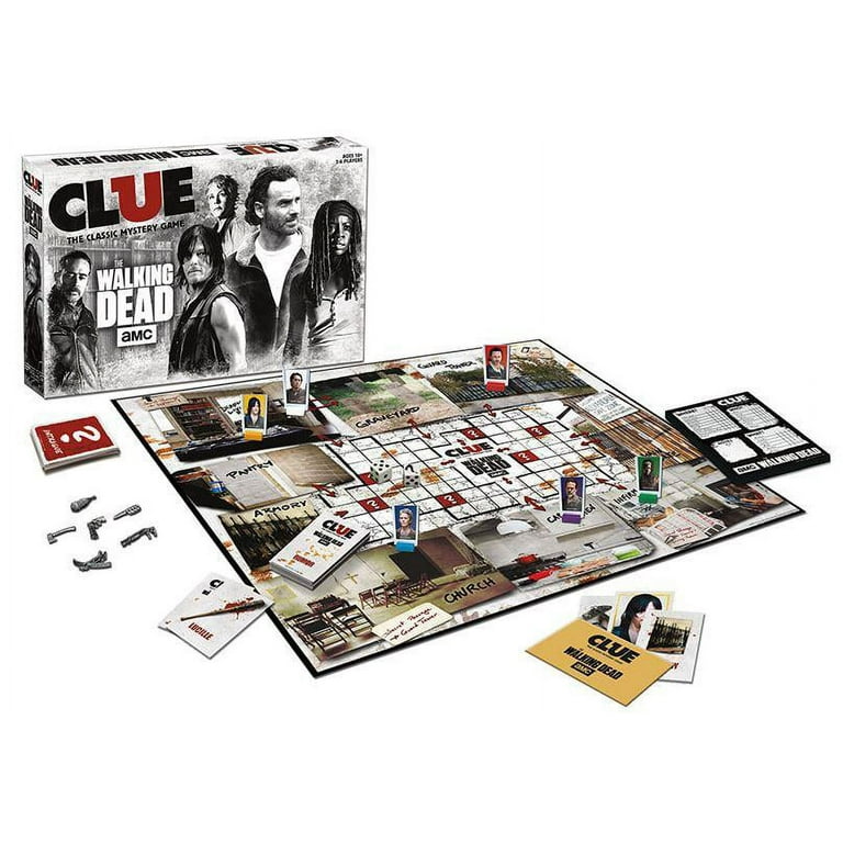 CLUEDO WALKING DEAD AMC en allemand NEUF SCELLE - Jeux & Jouets
