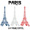 thumbnail image 3 of CafePress - Paris Eiffel Tower Light T Shirt - Men's Classic Graphic T-Shirt, 3 of 5