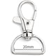 thumbnail image 1 of Llavero, clip de anillo, plata, 1 of 1