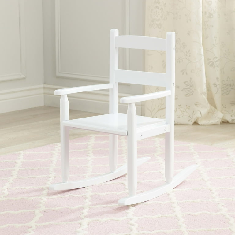 KidKraft Classic Kids Wooden Rocking Chair White