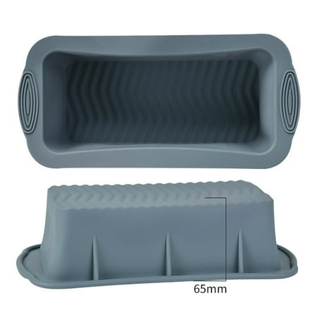 

Silicone Baking Tray with Handle Wear Resistant and Easy to Release Tray for Home Kitchen Cooking