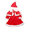 StylesILove 3-PC Santa Baby Girl Costume Dress, Cape and Hat (18-24 Months)