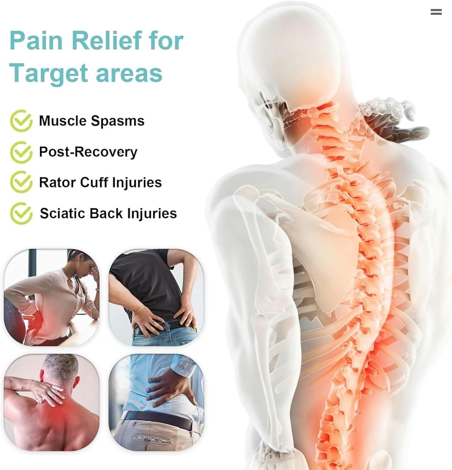 GXCZ Extra Large Gel Ice Pack Wrap, Reusable Ice Pack for Back Pain Relief for Lumbar Injuries and Waist Pain Sciatica Nerve Pain Herniated Disc Swelling Sprains Gel Cold Pack Wrap for Hot Cold Compress