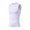 #03 White 【Mix & Match: Essential Colors in Stock】, variant on Men's High Elasticity Breathable Tight Fitting Sports Jacket Vest Sleeveless Quick Dry Muscle Tank Top for Running Hiking Mountaineering Basketball Outdoor Training Workout Gear