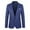 Blue, variant on Men Coats Suit Slim Fit One Button Solid Color Tuxedo Blazers Jacket Business Suits Wedding Party Homecoming Suits Autumn Winter Clothes