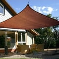 thumbnail image 4 of Modern Home Sail Shade Square (18' Sides) - Chocolate, 4 of 4
