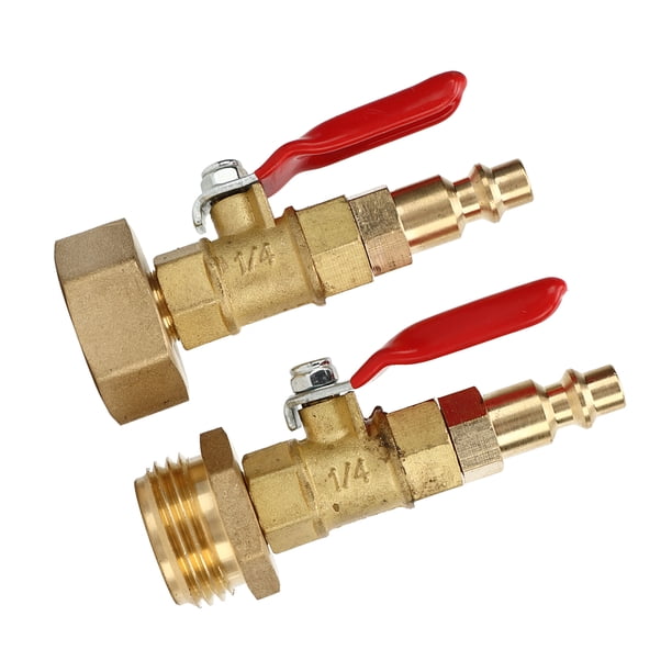 Adaptador De Soplado Para Invierno, Adaptador Anticongelante De Latón De 3/4 De Rosca, Portátil, Duradero, A Prueba De Fugas, Para Campistas