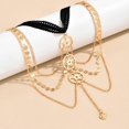 thumbnail image 4 of Delicate Multi-layer Hollow out Leg Chain Woman Punk Thigh Chain Nightclub Carnivals Seaside Party Sexy Thigh Jewelry, 4 of 4