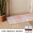 thumbnail image 3 of Pioneer Flower Floral Print Pattern Door Rugs,Washable Non Slip Door Mats Indoor,Decorative Door Mats,Entry Mat Indoor for Entrance,Bedroom,Kitchen,Bathroom,16"x47", 3 of 6