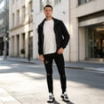 thumbnail image 5 of Smawell Men Hooded Multi Pocket Cargo Windbreaker Jacket, 5 of 6