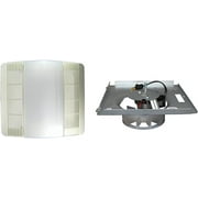 NuTone S0503B000 Bathroom Fan Motor Assembly and NuTone 85315000 Heater and Ventilation Fan Lens with Grille Assembly