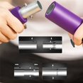 thumbnail image 3 of Adjustable Pilates Bar for Elastic Muscle Building, Hipsline Body Sculpt, Yoga Workout, Pilater Kit with Elastic Band Fitness for Abdomen Waist Leg Belly, Gym and Home Sport ， purple, 3 of 5