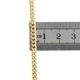 thumbnail image 6 of 10K Yellow Gold 3.50mm Super Solid Miami Cuban Link Chain Necklace 22 Inches, 6 of 7