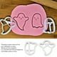 thumbnail image 3 of Cortadores De Galletas Fantasma, ABS Multiusos, 2 Piezas, Cortador De Galletas Fantasma Seguro, Fácil De Limpiar Para Decoración De Fiestas, 3 of 7