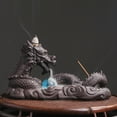 thumbnail image 6 of deevoka Backflow Burner Decoration Dragon Sculpture for New Year SPA Cabinet, 6 of 9