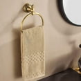 thumbnail image 2 of ABCISI Brass Towel Ring, Antique Hand Towel Holder, Flexibly Rotated by 180 °, Sturdy Bathroom Towel Rack Hanger, Exquisite Pattern Carving with Concealed Screws Design,Wall Mounted Retro Accessories, 2 of 7