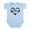 Sky Blue, variant on CafePress - Melanin Squad Baby Light Bodysuit - Baby Light Bodysuit, Size Newborn - 24 Months