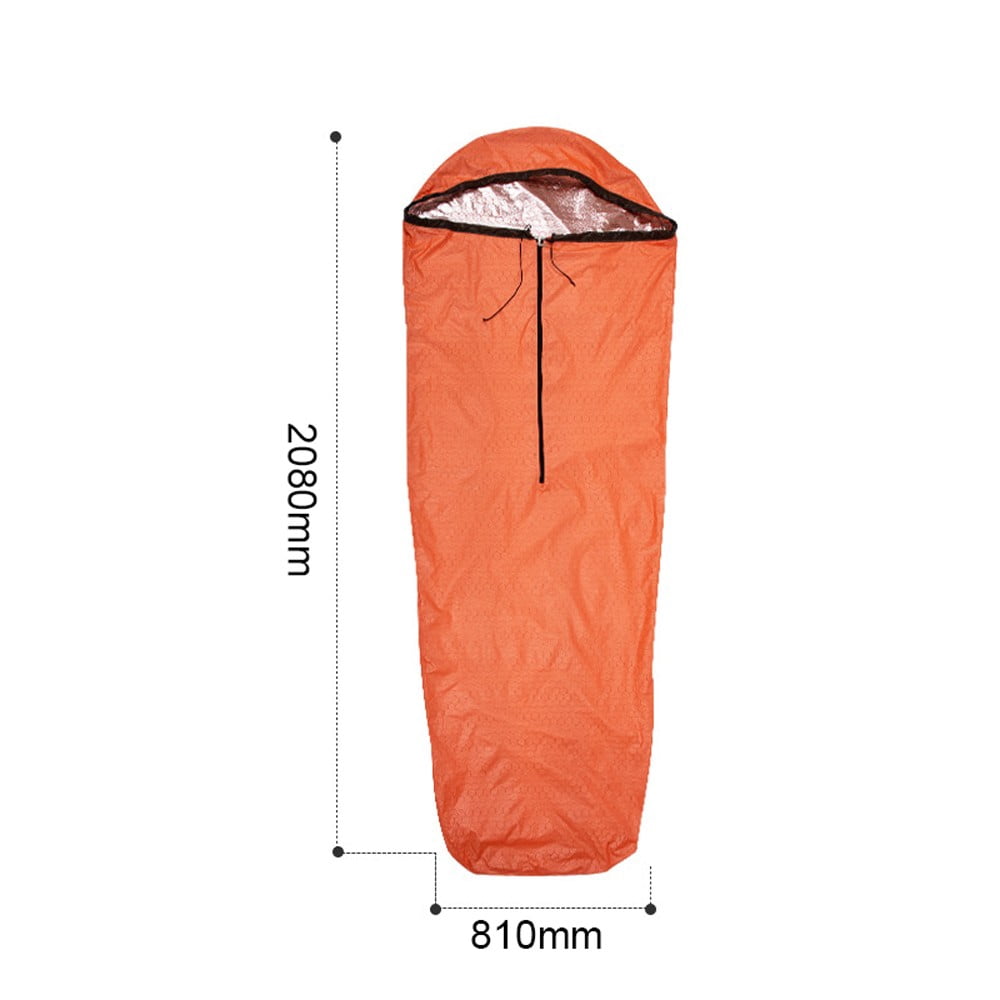 Lightweight Portable Outdoor Nylon Sleeping Bag for Emergency Use