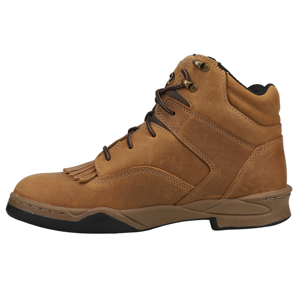 Roper  Mens Horseshoe Kiltie 5 Inch Non-Marking Steel Toe   Work Safety Shoes Casual - image 3 of 5