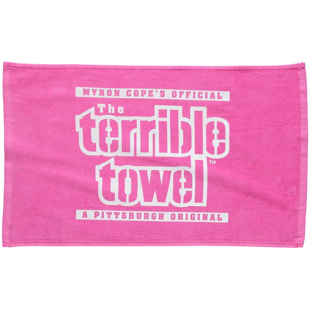 Pittsburgh Steelers Pink Terrible Towel No Size