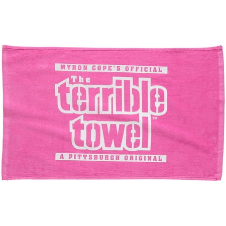 Pittsburgh Steelers Figurine - Pittsburgh Steelers Pink Terrible Towel - No Size