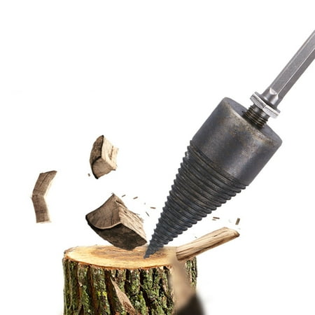 

Manmeipuer Wood Splitting Tool Wood Splitting Drill Bits Great Tool Woodworking Hole Wood Chopping Drill Bits Wood Drill Bit