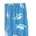thumbnail image 3 of Wonder Nation Boys Graphic Tee and Wide Leg Pants Sleep Set, 2-Piece, Sizes 4-18, 3 of 3