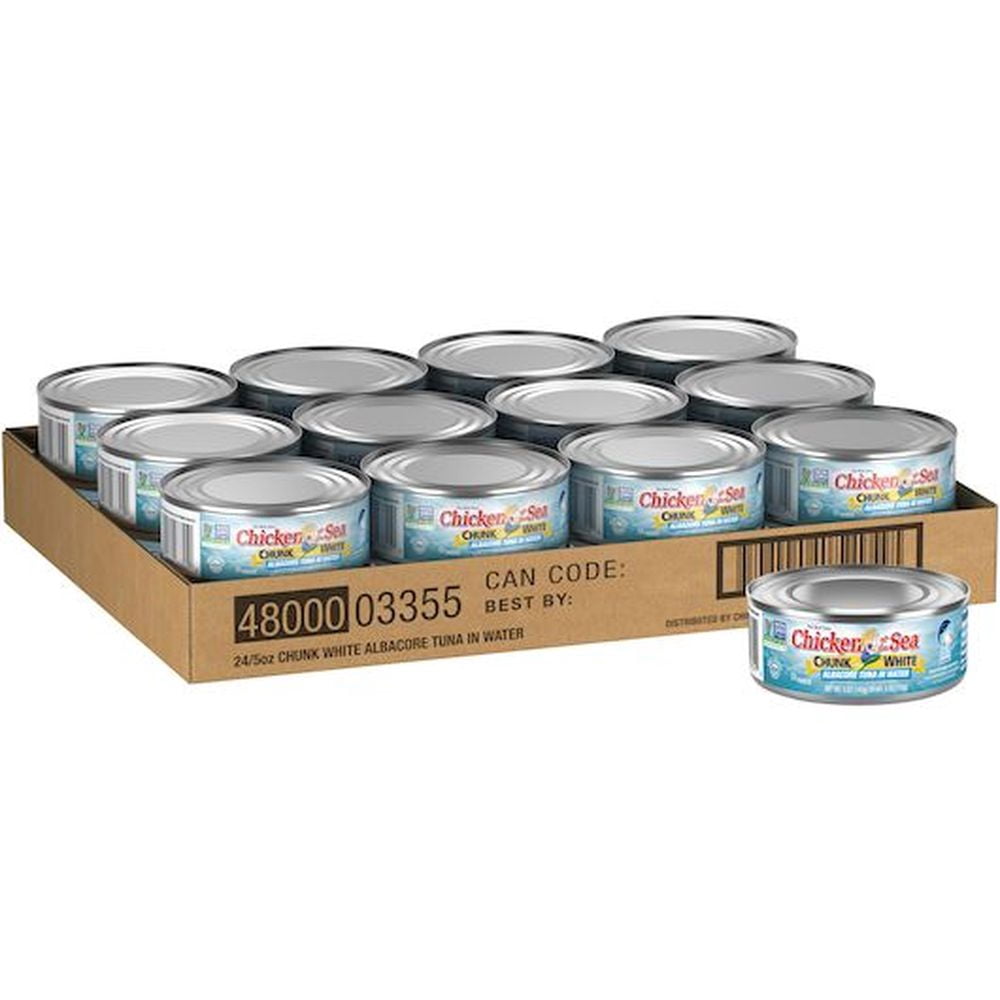 Chicken Of The Sea Chunk Albacore Tuna in Water, 5 Ounce -- 24 per Case.