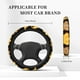 thumbnail image 3 of Balery Pumpkin Pie Gnome Fundas elásticas antideslizantes para volante, funda protectora universal para hombre y mujer, 15 pulgadas, accesorios para coche., 3 of 6