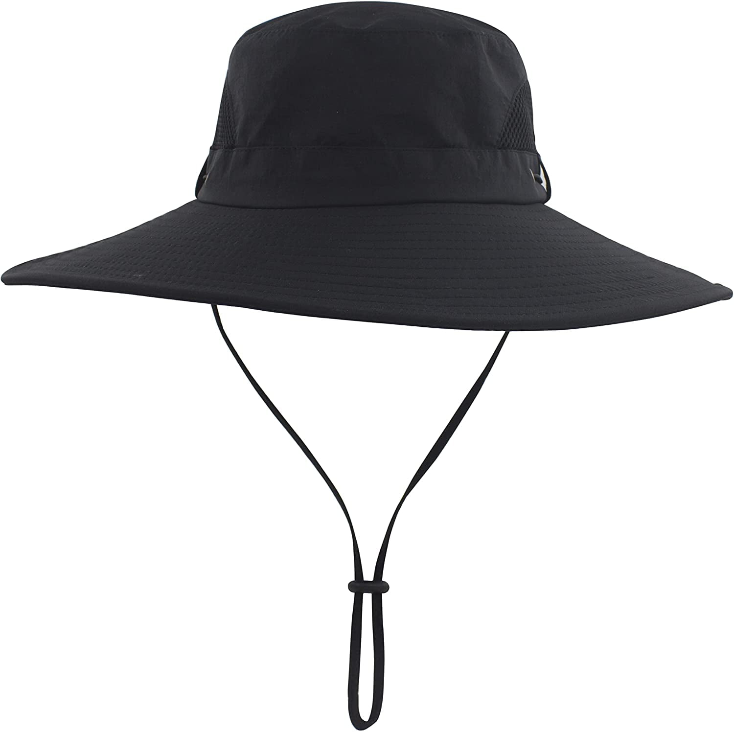 Mens Sun Hats Upf 50+ Waterproof Mesh Wide Brim Bucket Fishing Hat