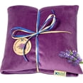 thumbnail image 3 of KOYA Naturals Soft Purple Velvet Flax Seed Microwavable Heating Pad with Lavender, 3 of 6