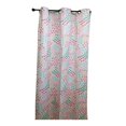 thumbnail image 1 of Cortina Deco 135x220 cm Blackout Rosa con Flores, 1 of 2